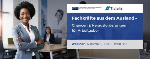 zur Veranstaltung Webinar: Fachkräfte aus dem Ausland – Chancen und Herausforderungen für Arbeitgeber