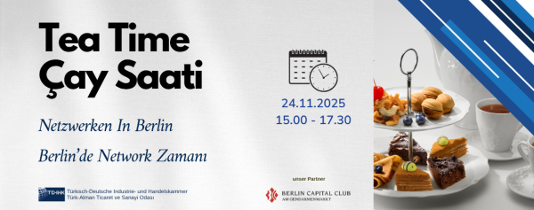 zur Veranstaltung TD-IHK Tea-Time / Çay Saati, 24.11.2025